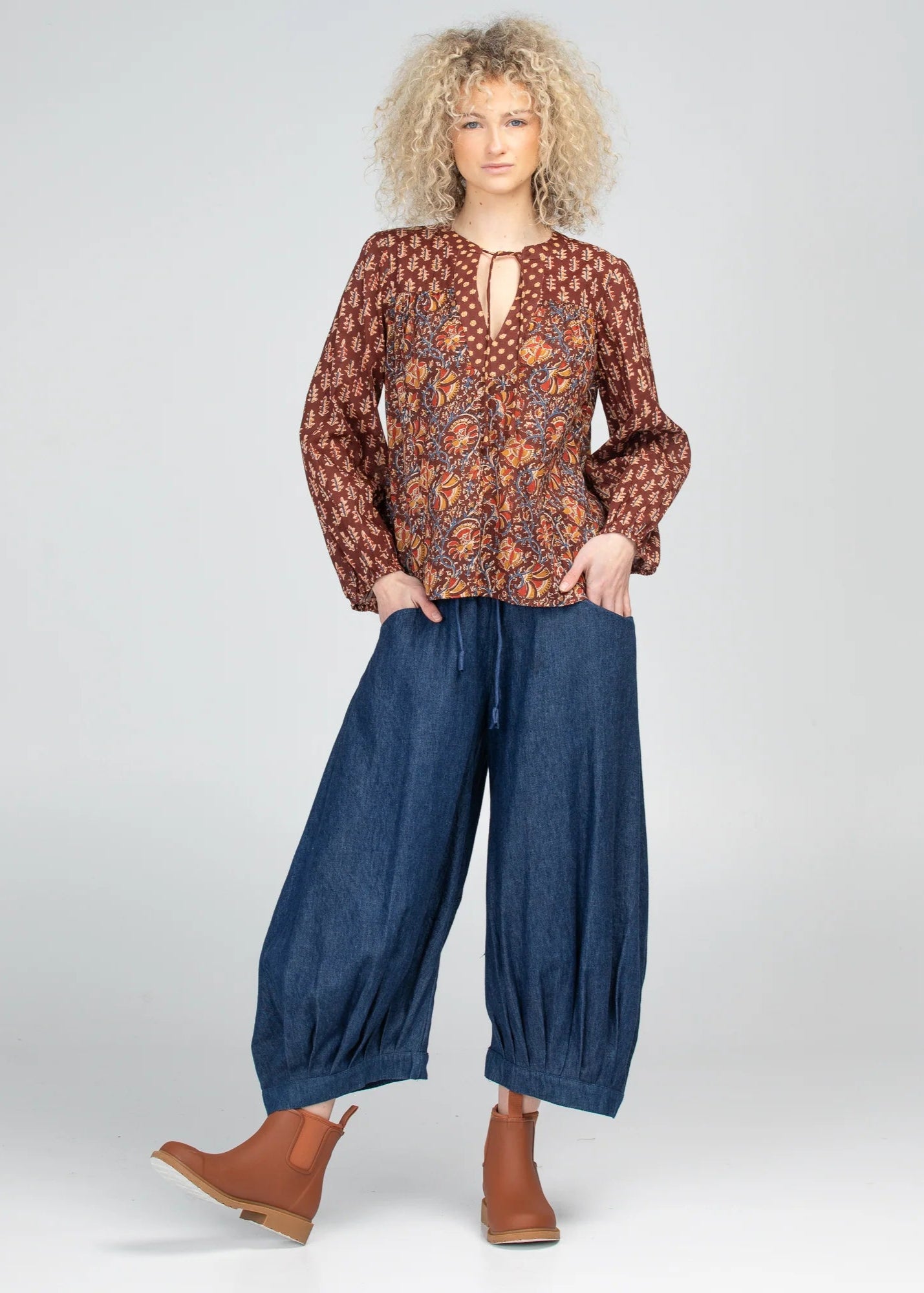 Boom Shankar Guru Pants Dark Denim
