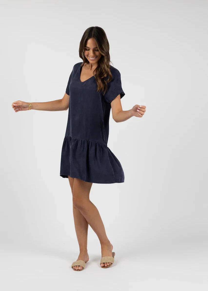 Humidity Milano Dress Navy
