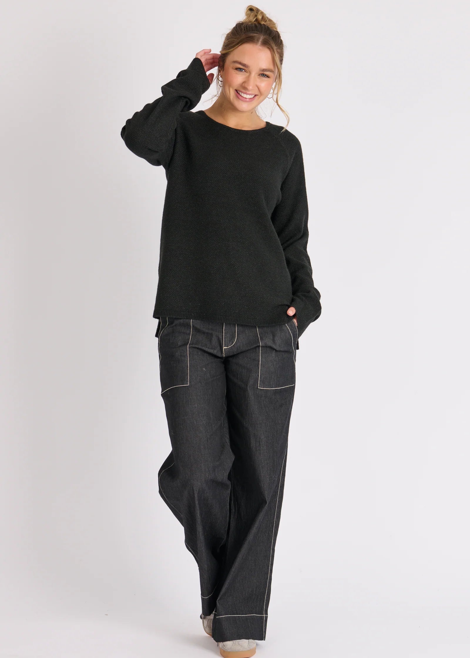 OTW Raglan Boxy Jumper
