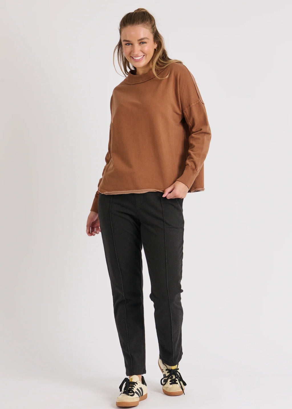 OTW Sweat Top Brown