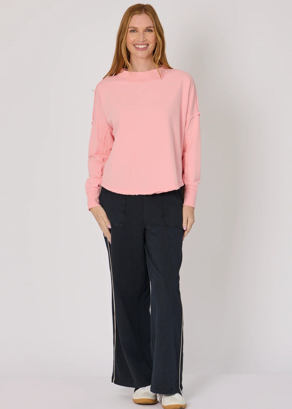 OTW Sweat Top Pink Blush