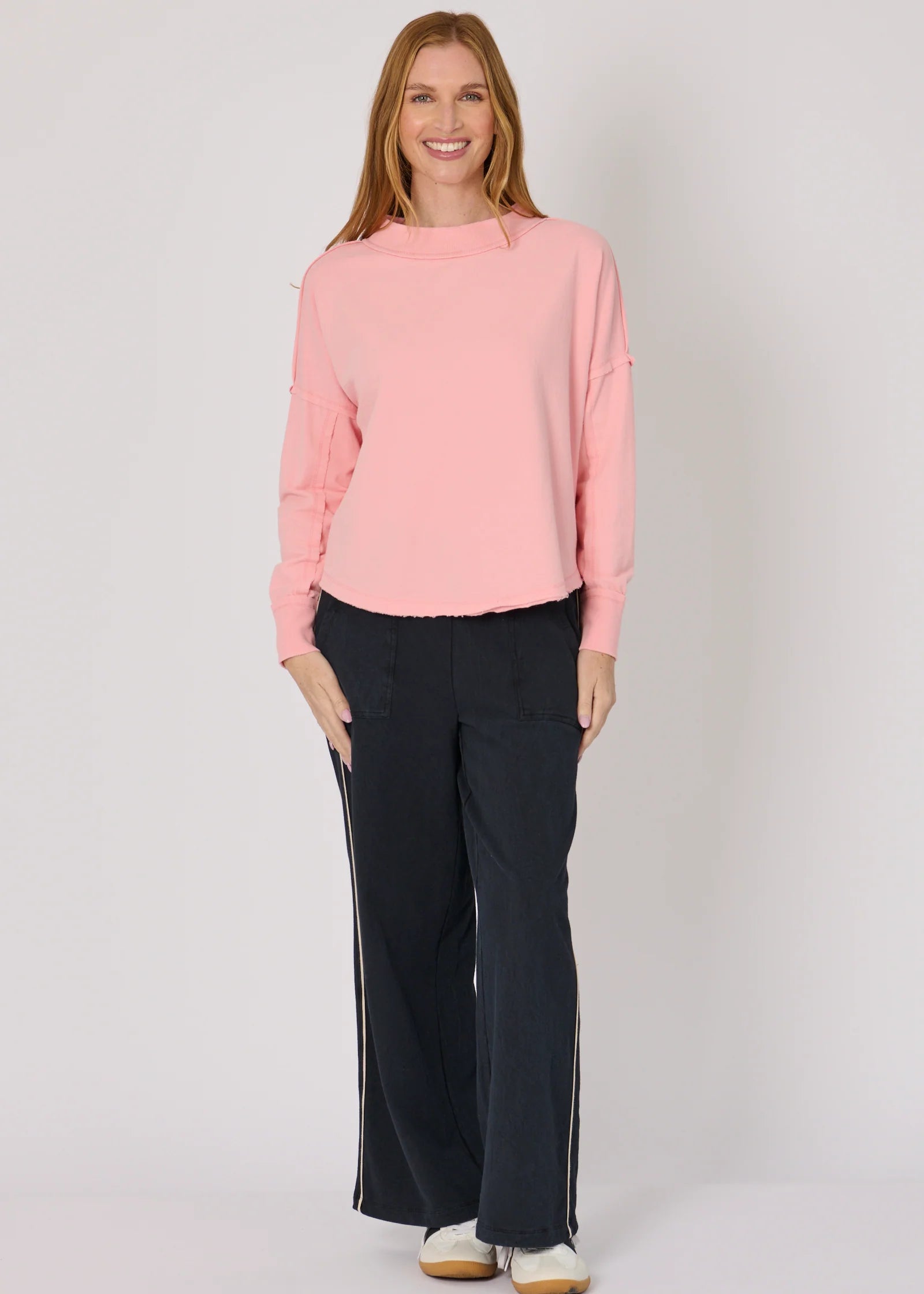 OTW Sweat Top Pink Blush