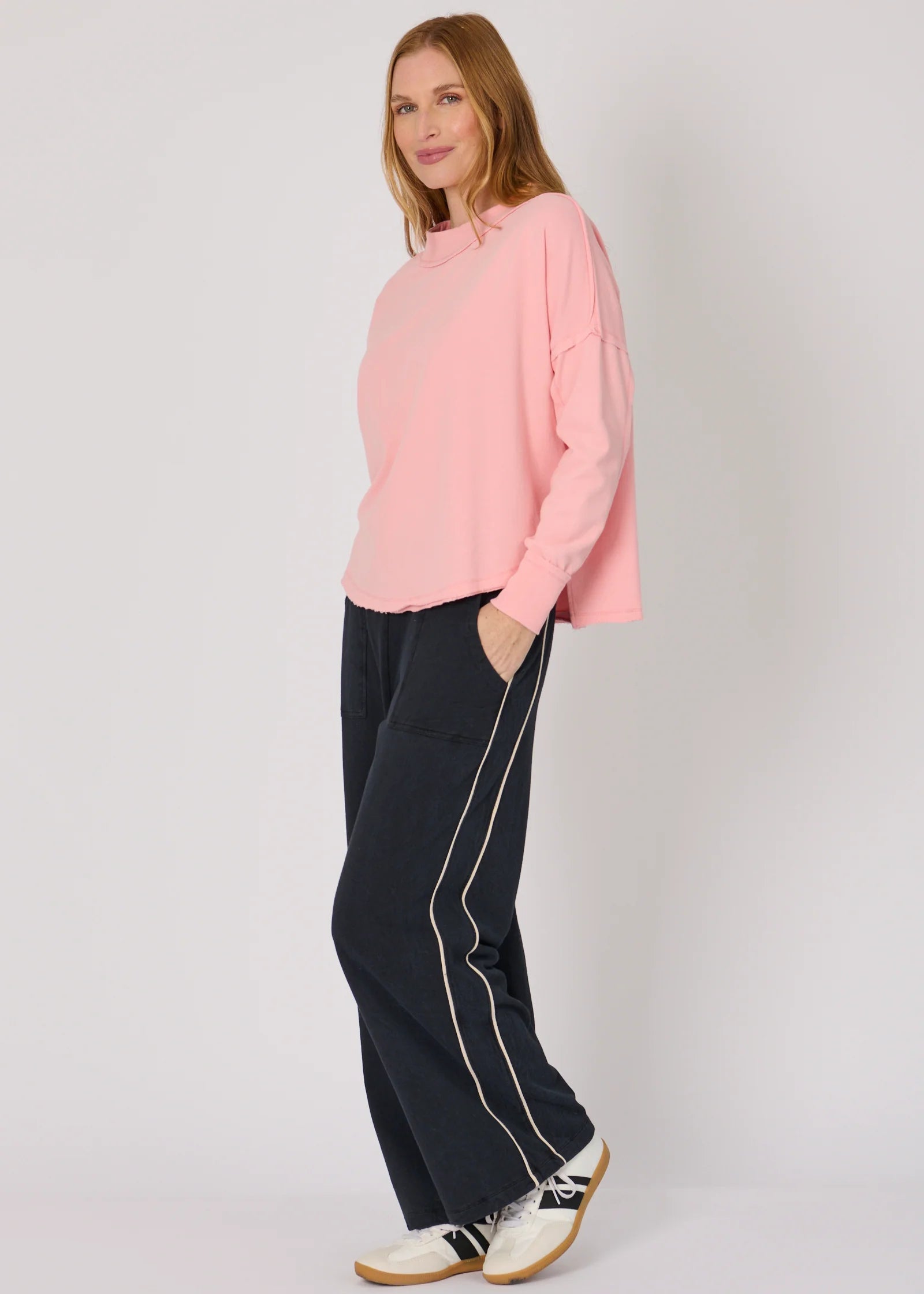OTW Sweat Top Pink Blush