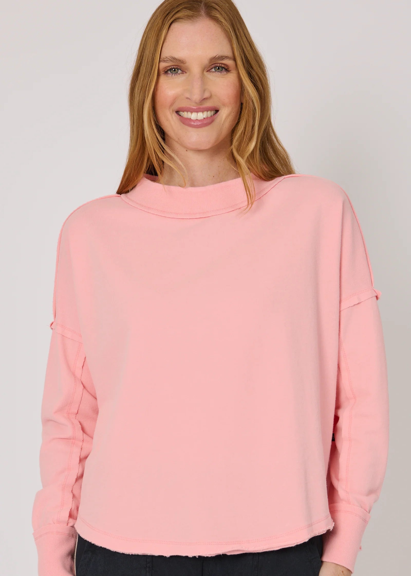 OTW Sweat Top Pink Blush