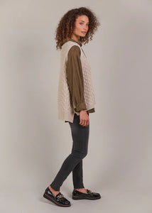 Eb & Ive Naviva Vest Oat