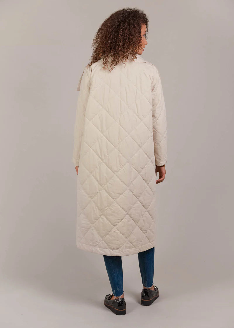Eb & Ive Argo Coat Ecru