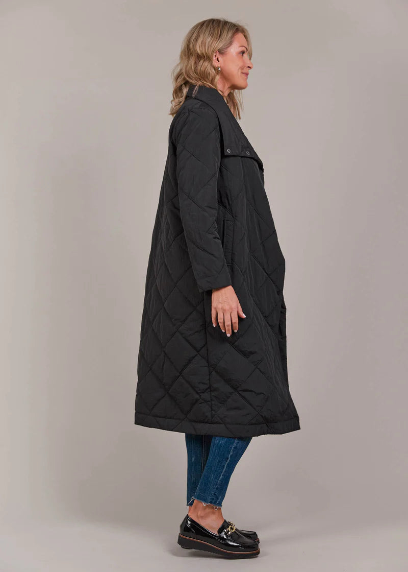 Eb & Ive Argo Coat Black