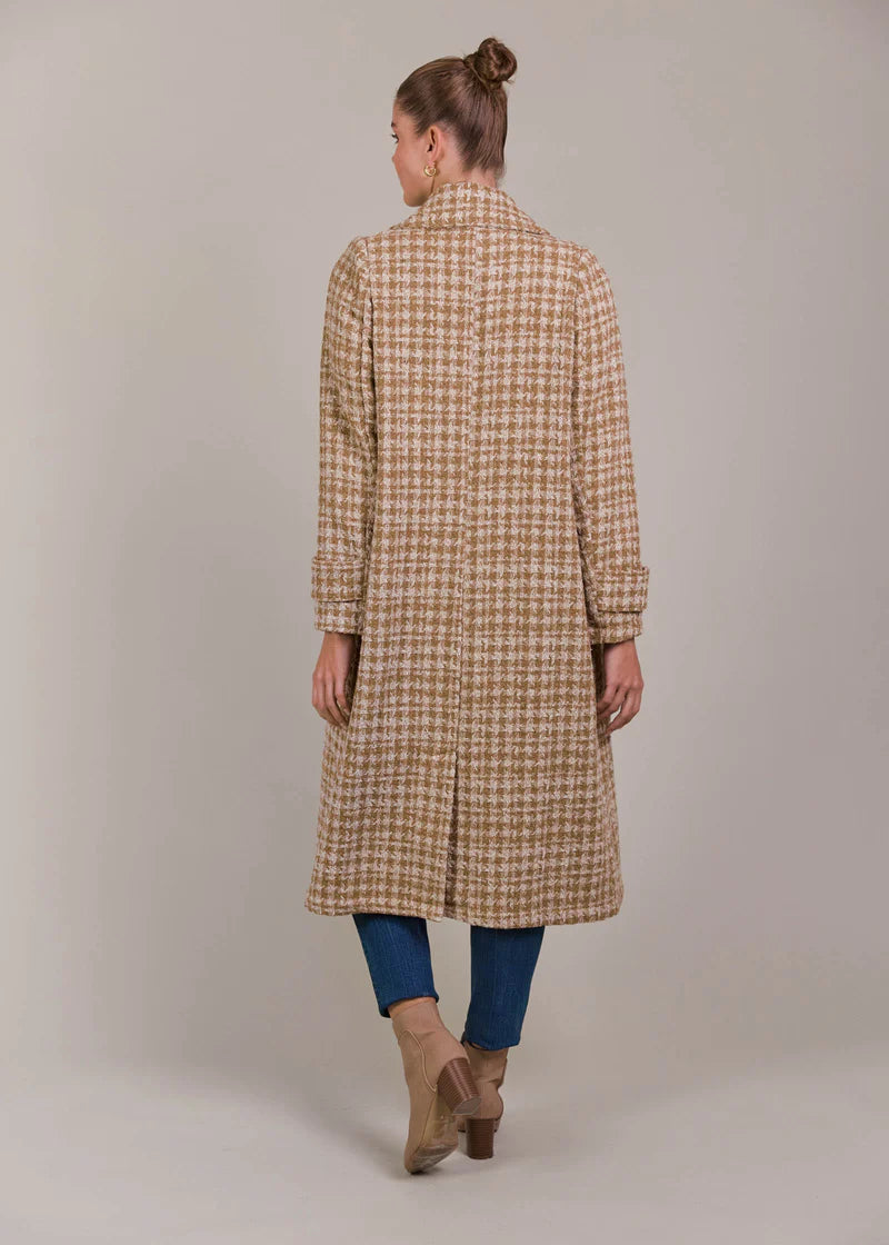 Eb & Ive Aman Coat Tobacco