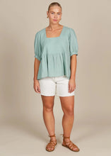 Load image into Gallery viewer, IOM Amelie Top Seafoam
