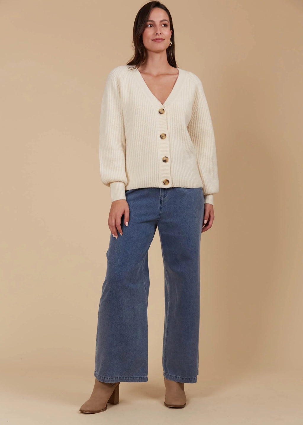 Eb & Ive Miru Cardi Canvas