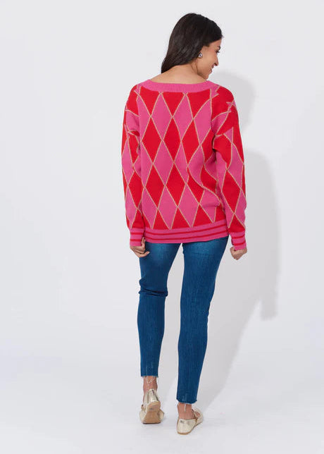 Haven Casablanca Cardi Pink