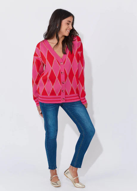 Haven Casablanca Cardi Pink
