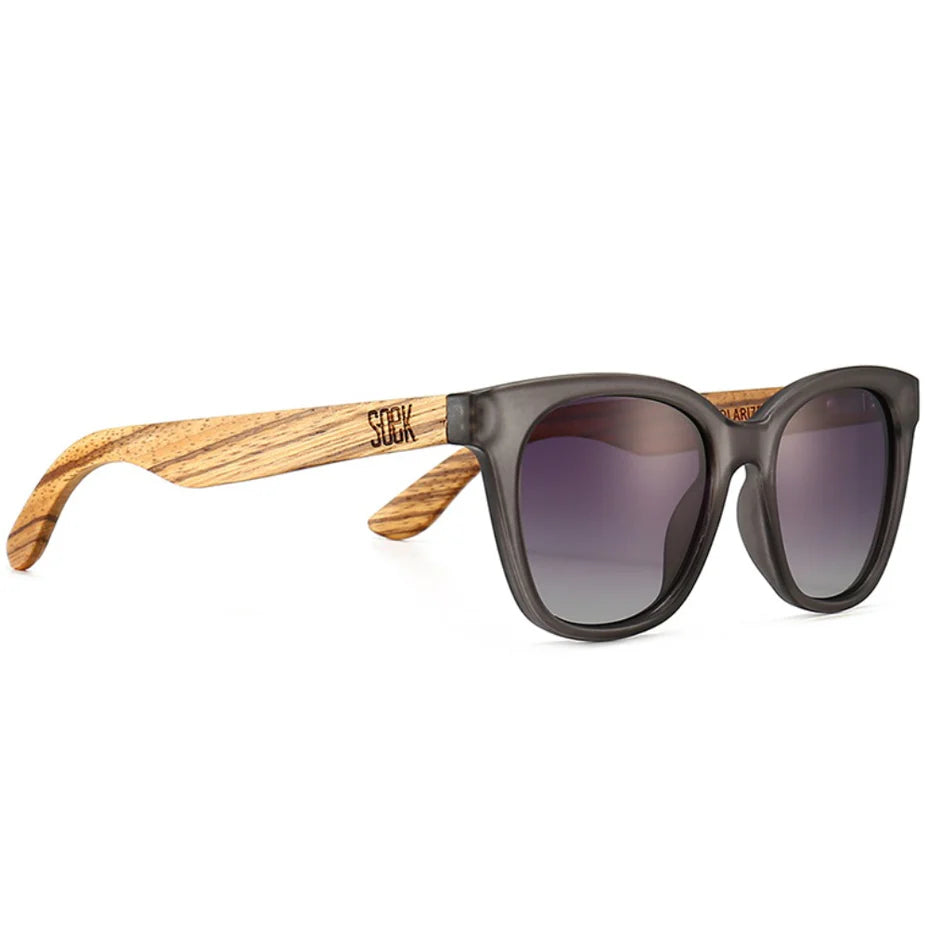 Soek Polarised Sunnies Lila Grace Charcoal