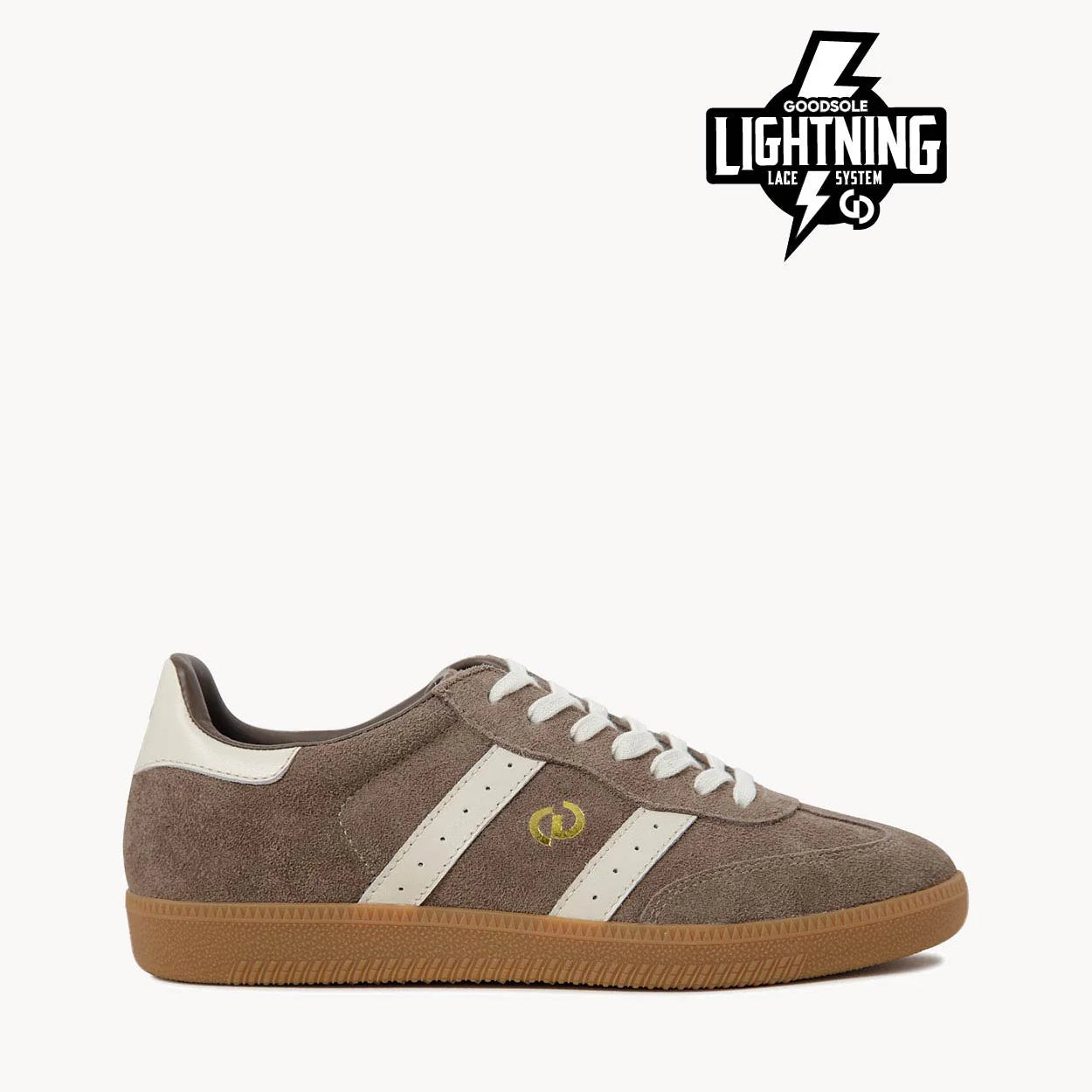 Goodsole Parallel Sneaker Walnut/Ivory