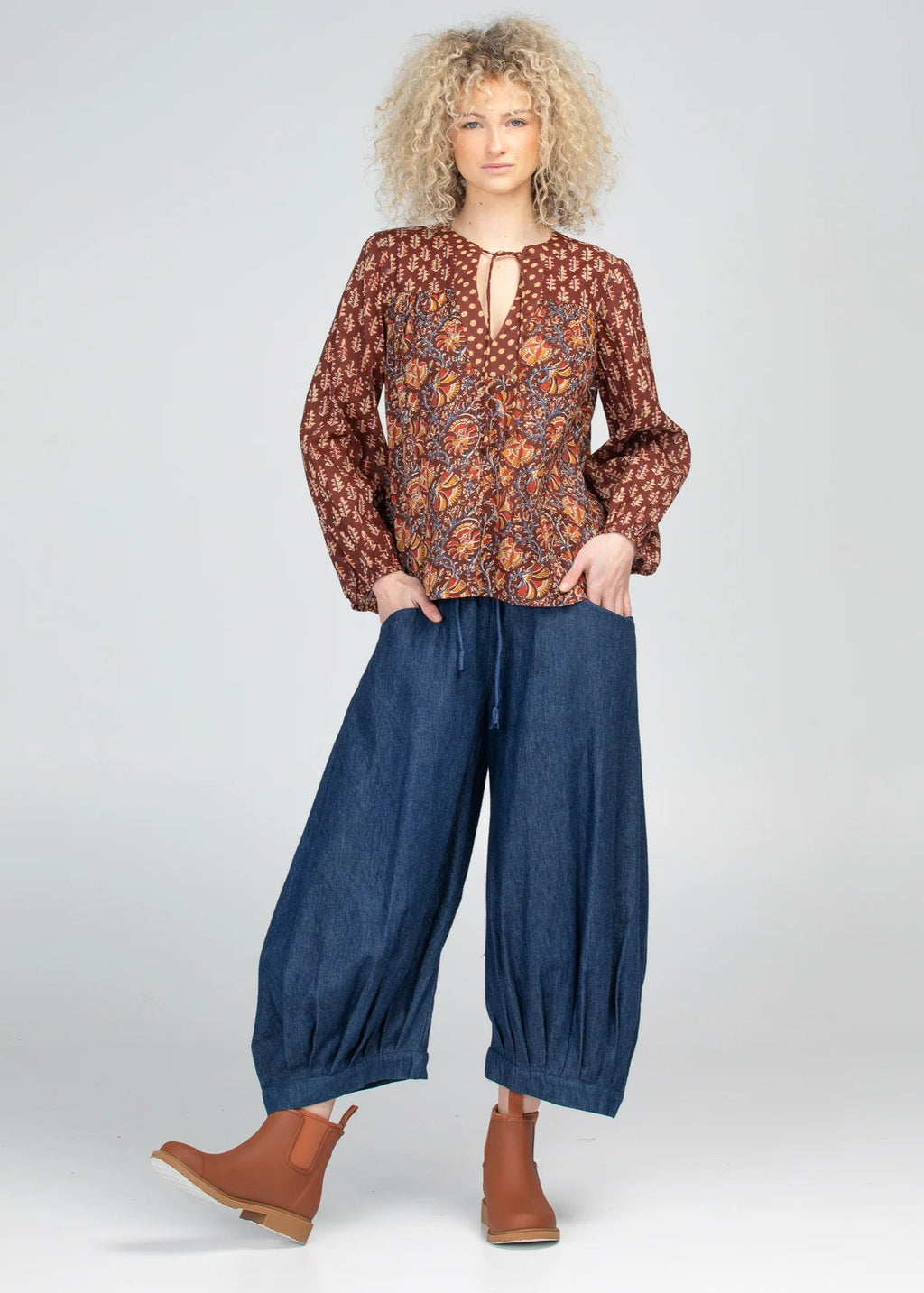 Boom Shankar Guru Pants Dark Denim