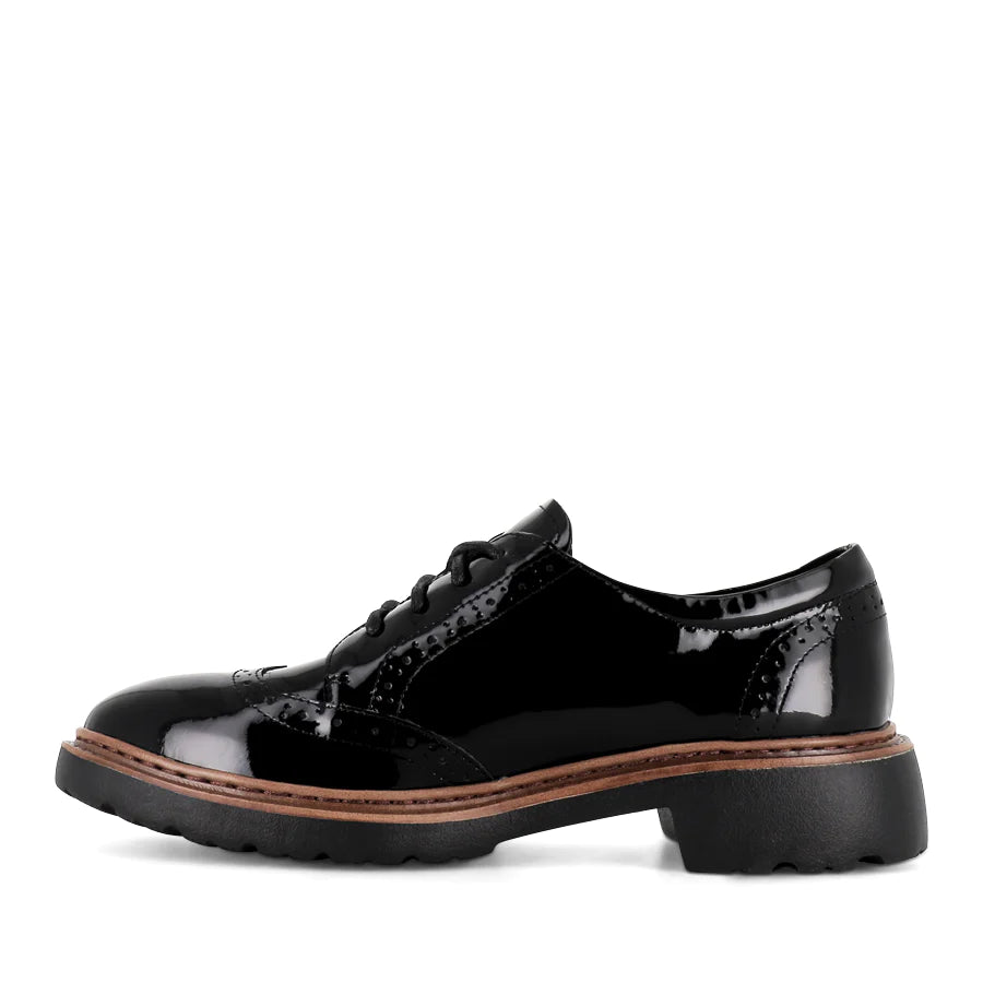 D & J Brummel Black Patent