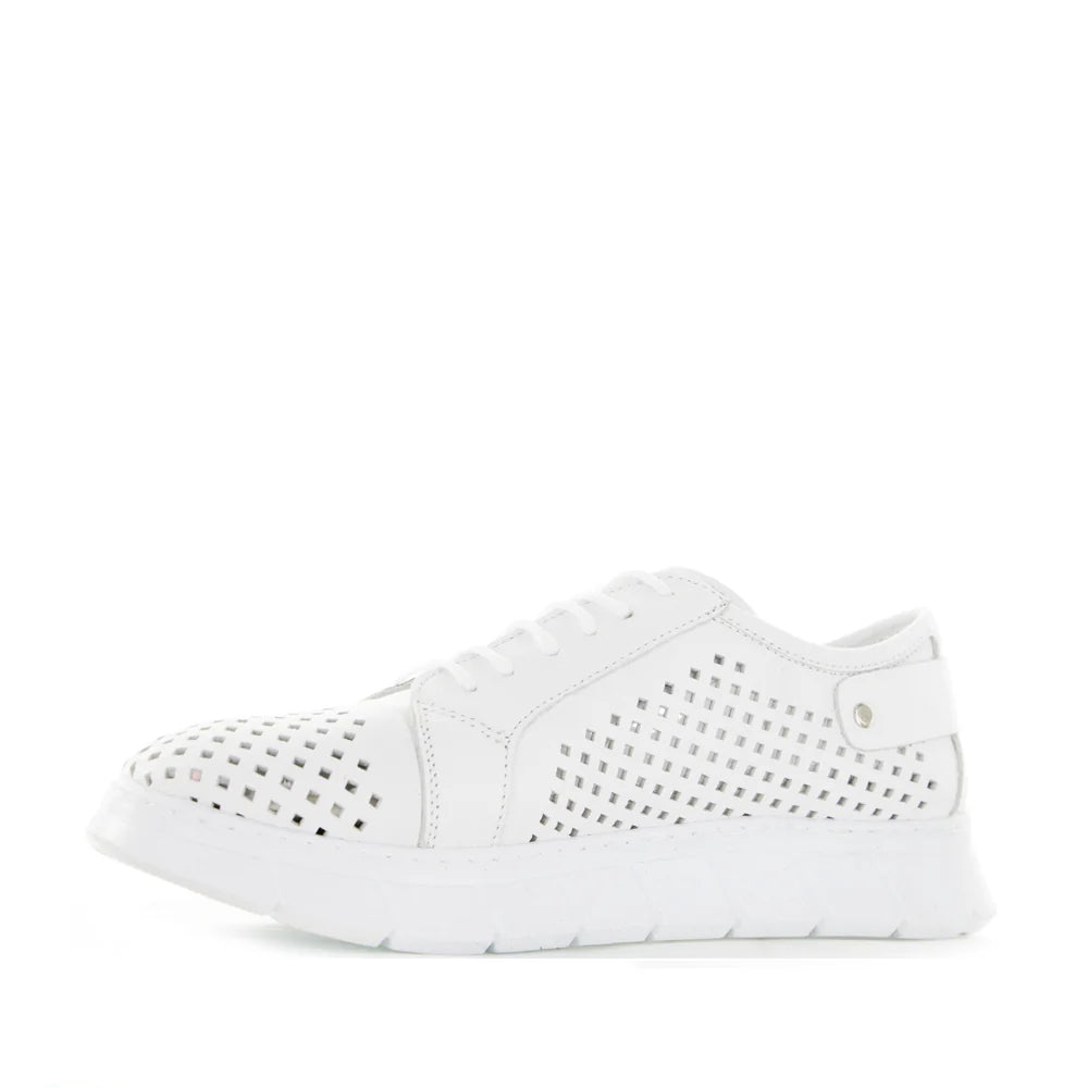 Cabello Comfort Sneaker White