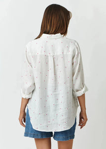 Enveloppe Boyfriend Shirt Rosier