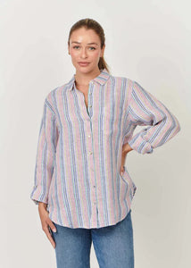 Enveloppe Boyfriend Shirt Candy Stripe