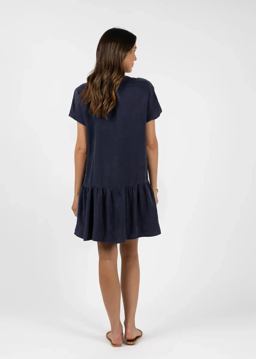 Humidity Milano Dress Navy