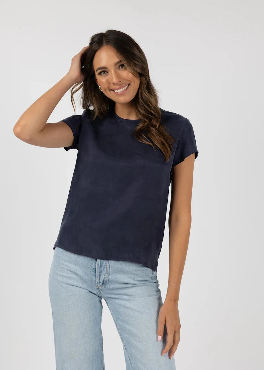 Humidity Milano Tee Navy