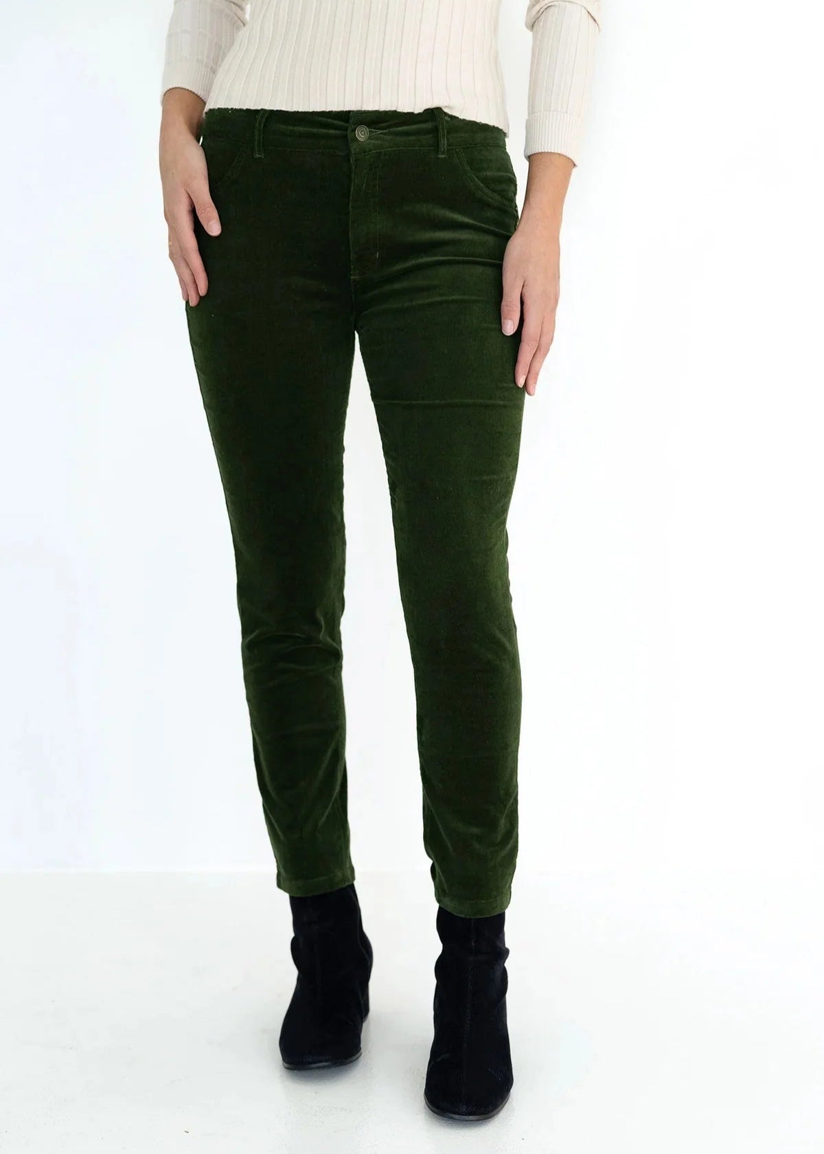 Humidity Queen Cord Pants Moss