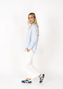 Humidity Boyfriend Shirt Blue