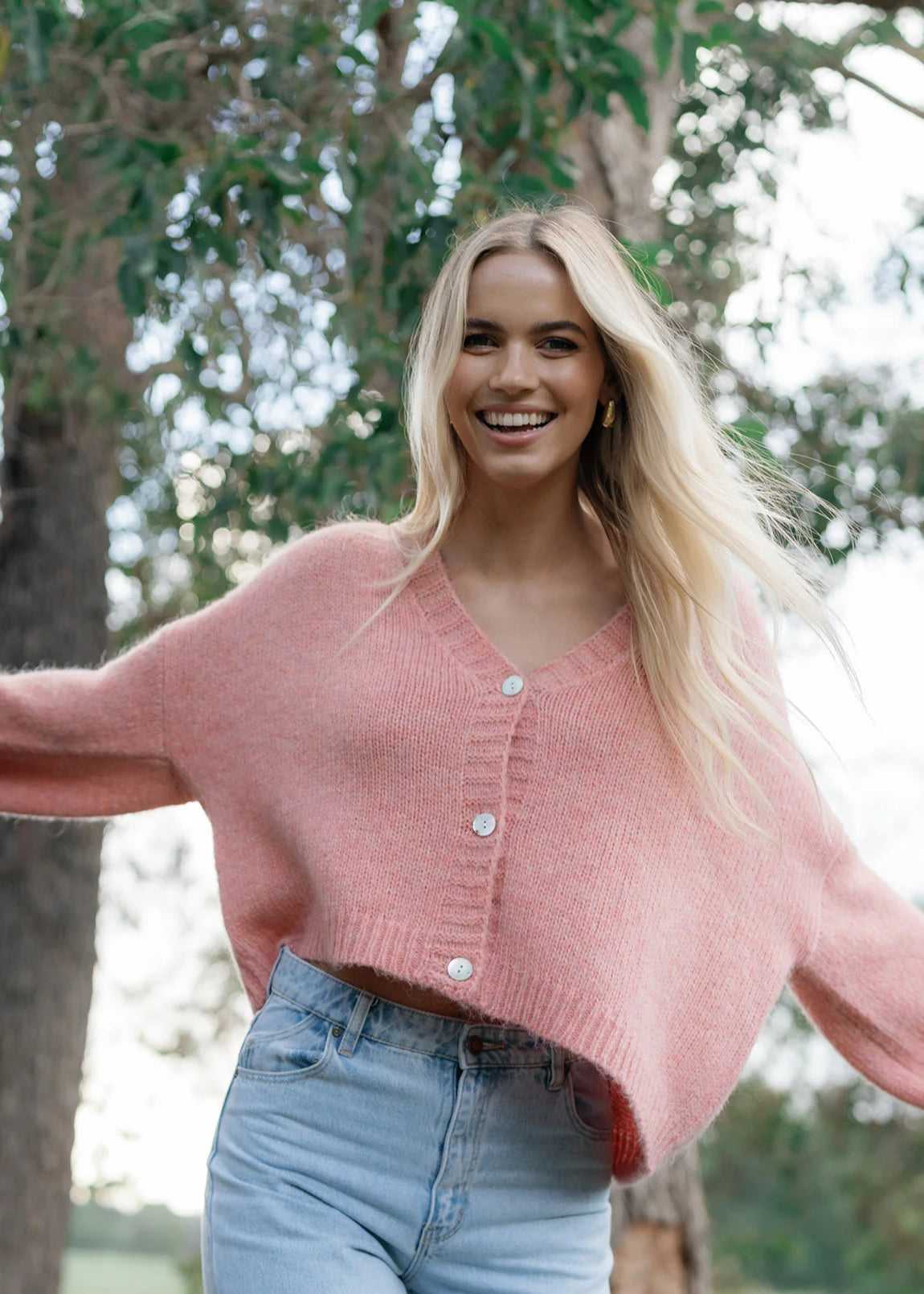 Humidity Zia Cardi Pink