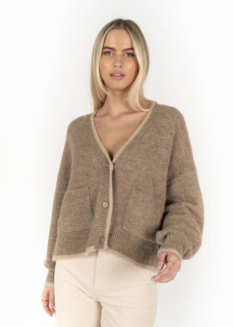 Humidity Romi Cardi Haze/Cream