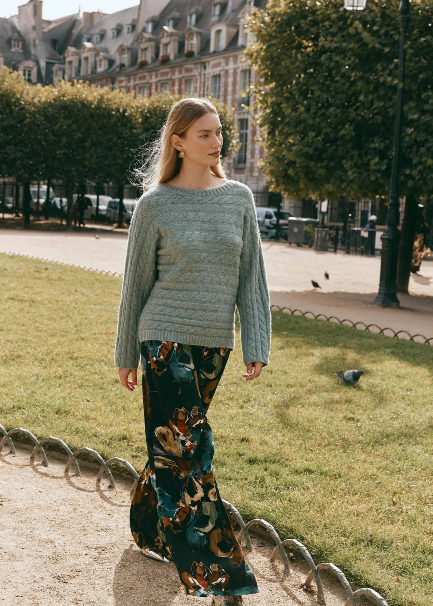 Eb & Ive Knit Jumper Seafoam