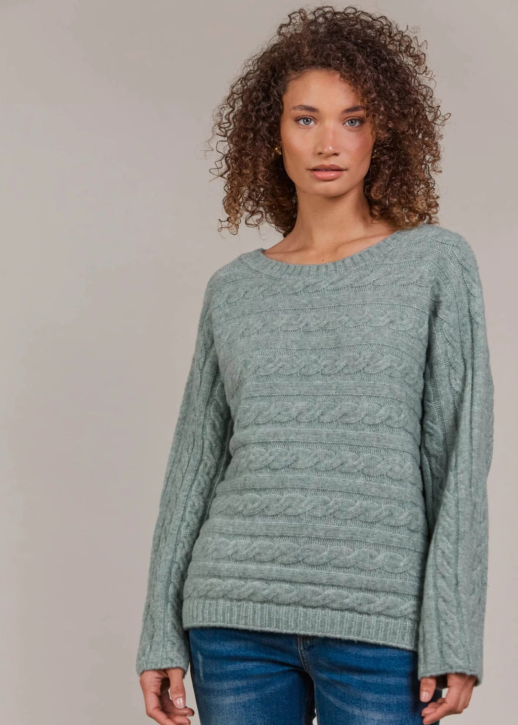 Eb & Ive Knit Jumper Seafoam
