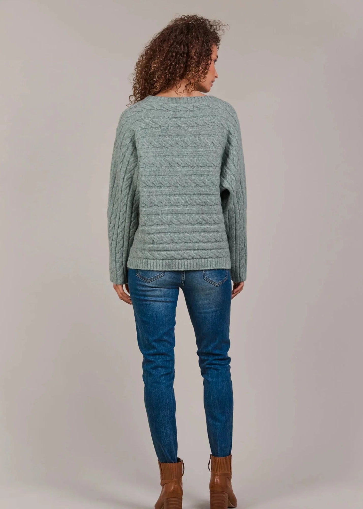 Eb & Ive Knit Jumper Seafoam