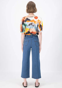 Olga Peggy Ligera Pants Light Wash in Summer Denim