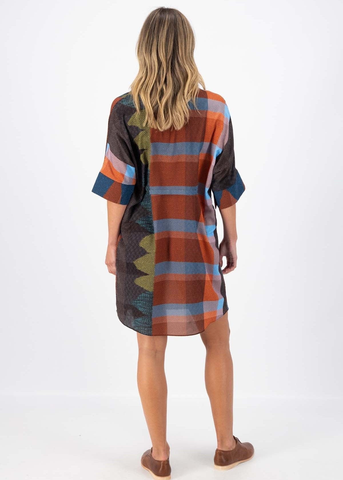 Olga Jada Estilo Shift Dress