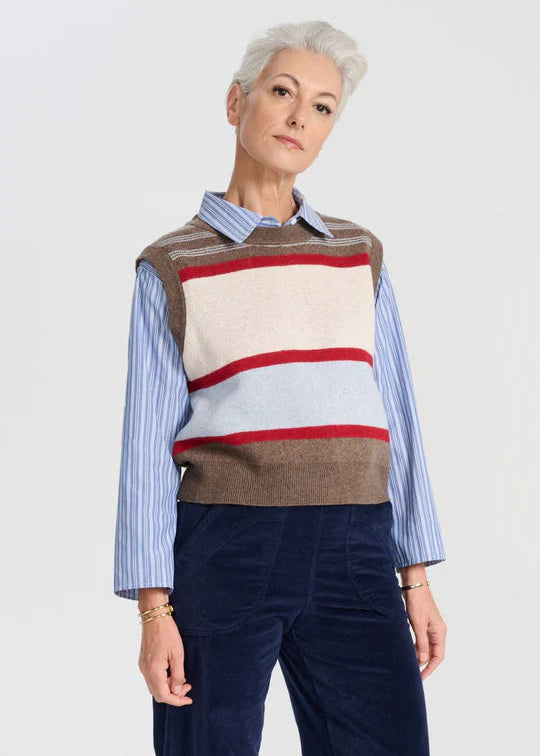 Olga de Polga Paloma Striped Vest