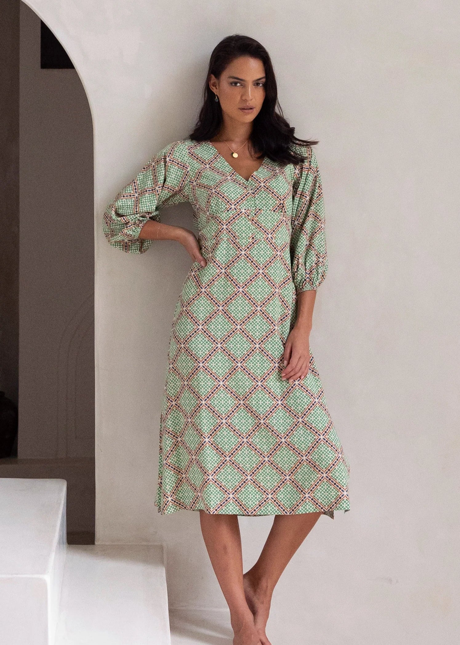 Humidity Marrakesh Midi Dress