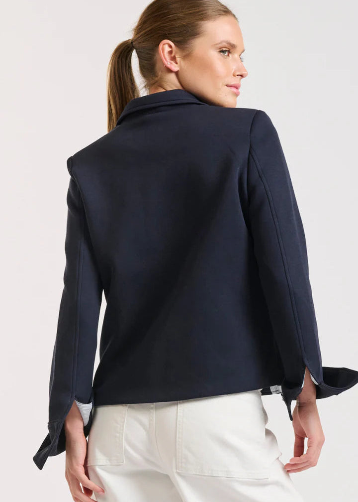 Shirty Hemming Jacket Navy