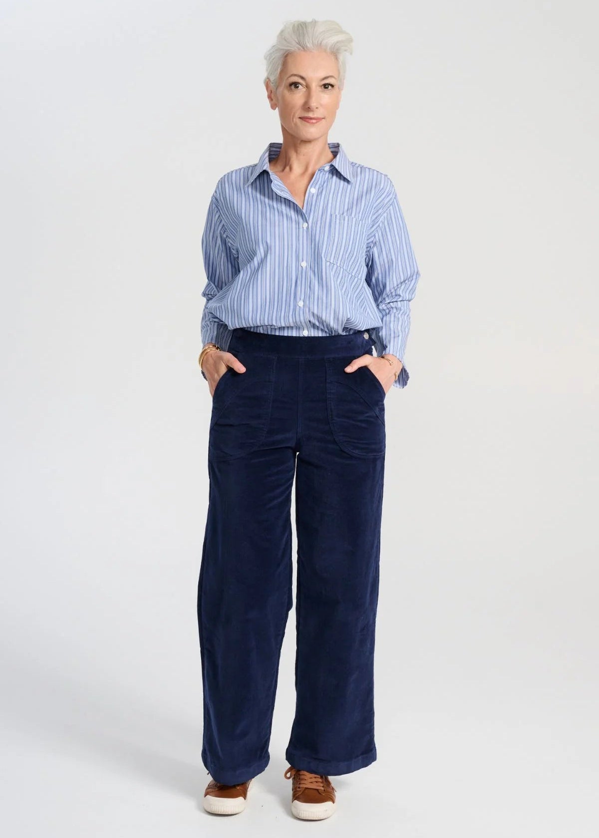 Olga de Polga Peggy Velvet Navy