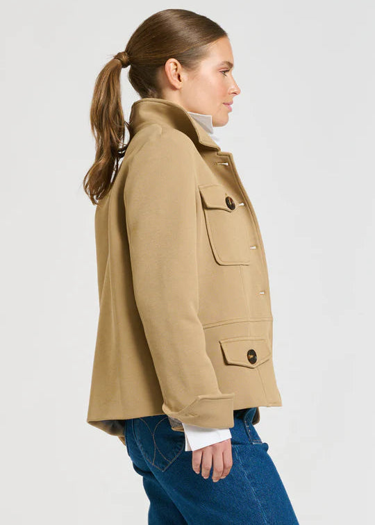 Shirty Hemming Jacket Caramel