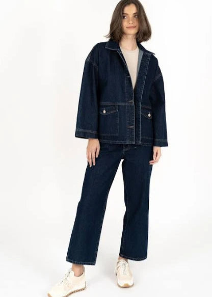 Humidity Loz Jacket Dark Blue