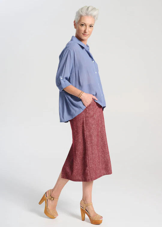 Olga de Polga Hepburn Wool Skirt